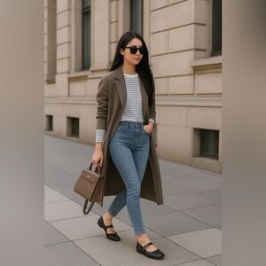 DV by Dolce Vita Black Munich Vegan Flats with Buckle Strap – Women’s Size 6 NIB